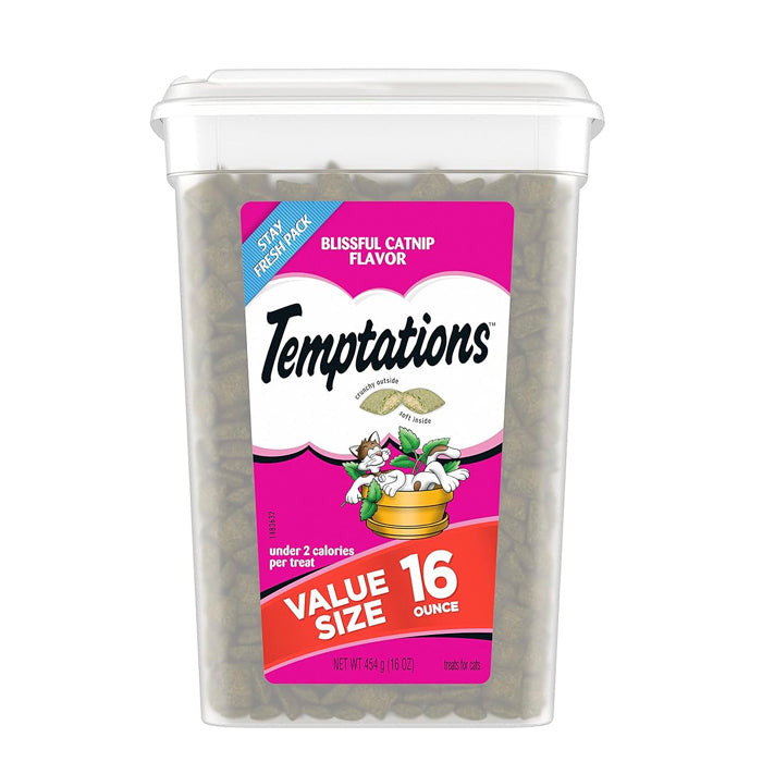 Galletas Temptations catnip 454gr