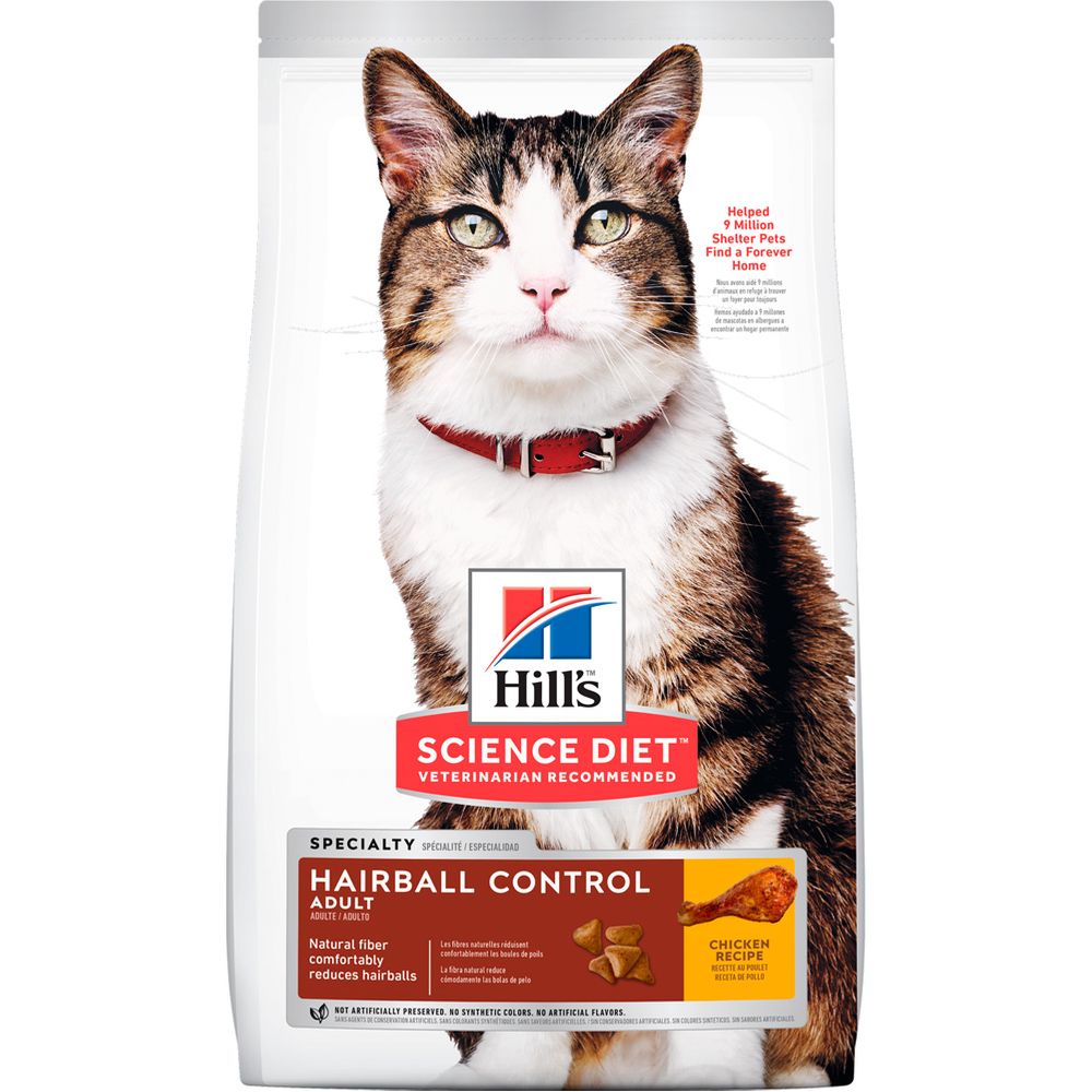 Hills adulto control bola de pelo 3.5lb