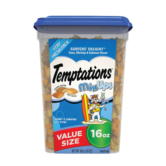 Galletas Temptations mix azul 454gr